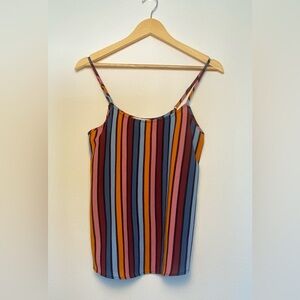 ABBELINE MULTI COLOR STRIPED CAMI SIZE SMALL‎